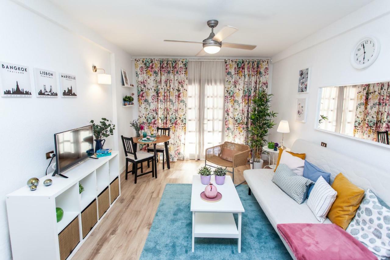 Spectacular Renovated Apartment, 5 Min To Camison Beach, With Aircon Arona  Luaran gambar